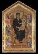 Duccio di Buoninsegna Rucellai madonna oil on canvas